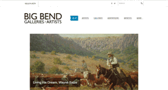 Desktop Screenshot of galleriesartists.com